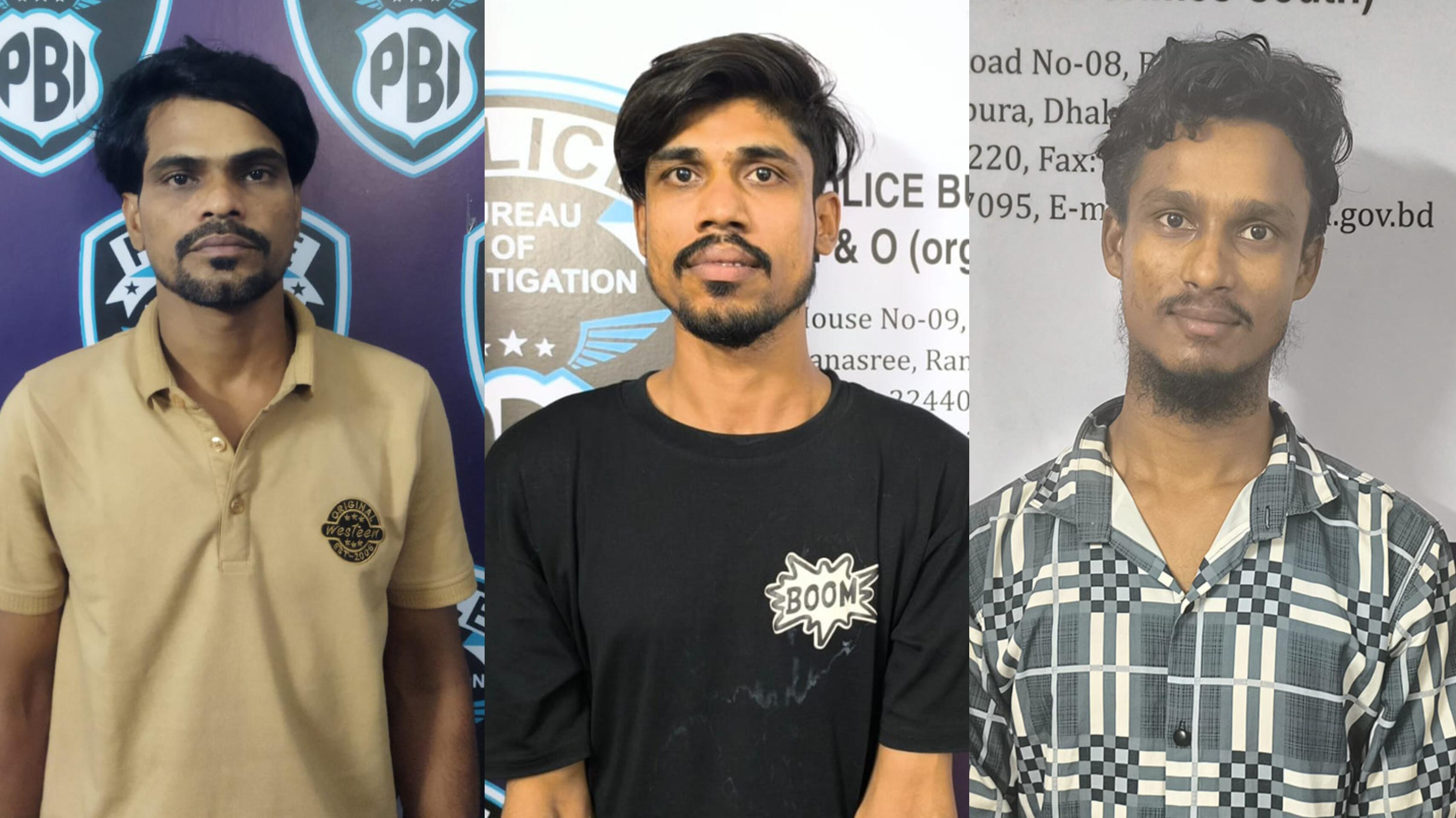 সিদ্ধেশ্বরীতে প্রাইভেটকার ছিনতাই: তিন আসামিই গ্রেফতার, আদালতে জবানবন্দি