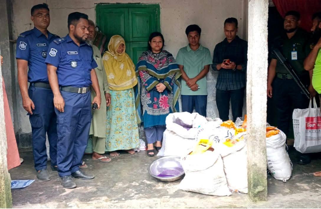 সৈয়দপুরে ভেজাল কীটনাশক কারখানায় অভিযান, ৫০ হাজার টাকা জরিমানা